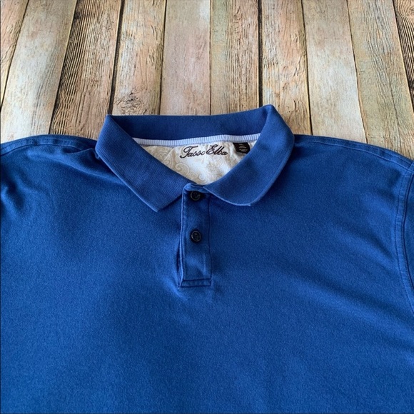 Tasso Elba men’s short sleeve polo shirt - Picture 4 of 6